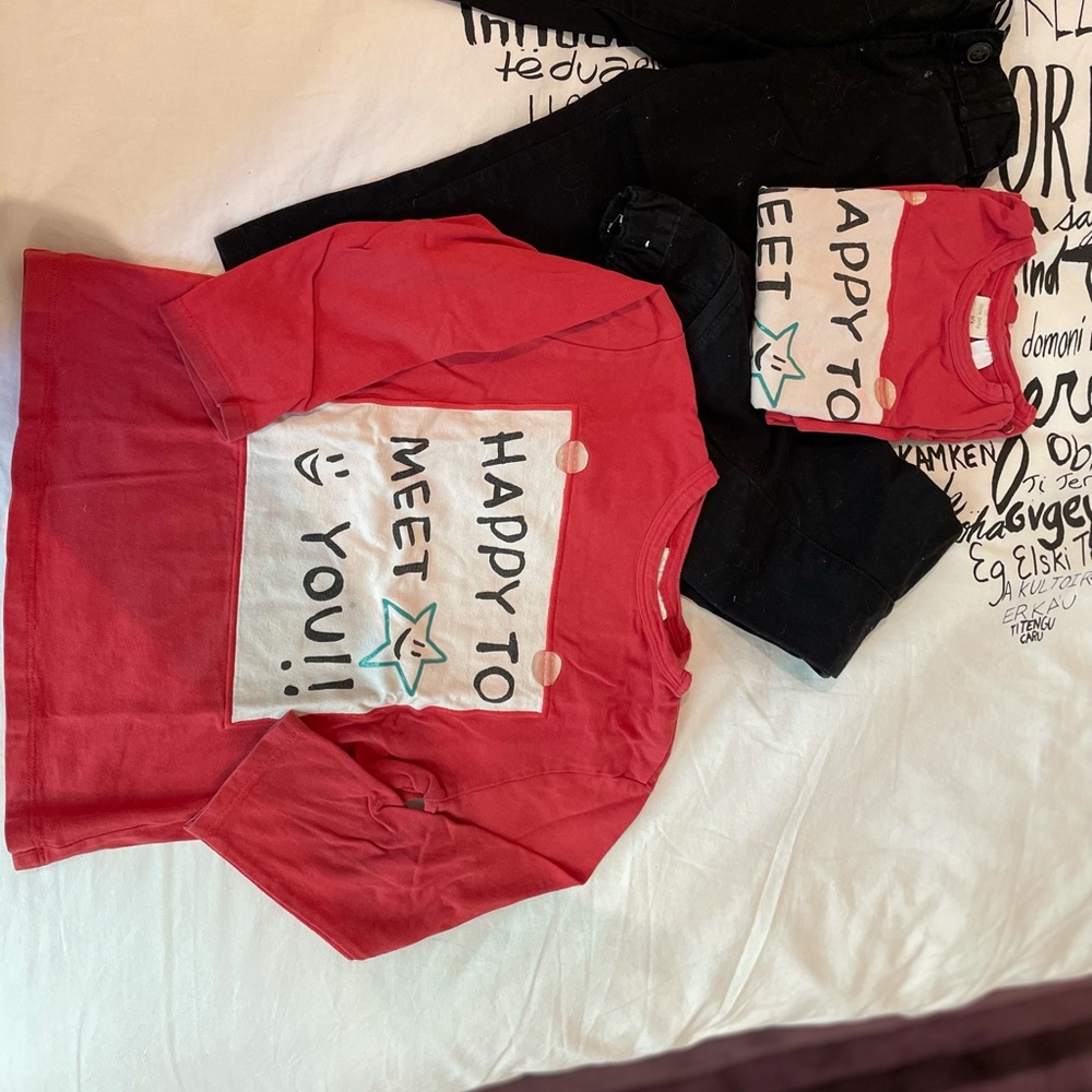 Twins “  2 Sets of matching sets- Zara brand